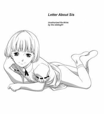 letter about sis cover